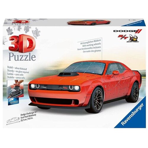 Ravensburger Automobil Dodge RA11284-3D puzzle Slike