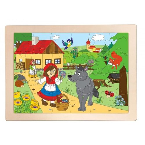 Woody&amp;#039;s drvene puzzle-Crvenkapica Slike