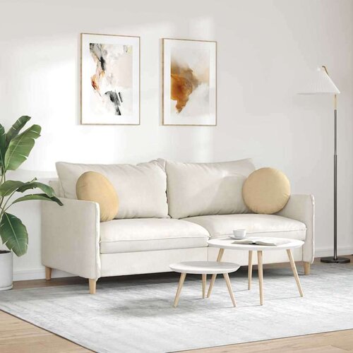 VidaXL jastučići za sjedenje 2 pcs siva zelena &amp;Oslash; 40 cm kordura tekstil Slike