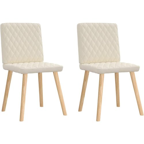 Maison Chic Jedilni stoli - Vzorci stoli 2 kosa platno A49, (22032538) Cene
