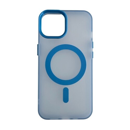  Silikonska futrola Magsafe FLURO COLOR Iphone 13/14 PLAVA Cene