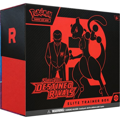 POKEMON TCG Scarlet &amp;amp; Violet Destined Rivals Elite Trainer Box komplet igralnih kart Slike