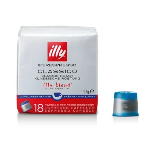 Illycaffe iperespresso classico lungo 1/18 kapsule za espresso Slike