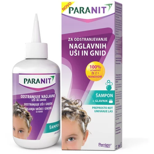  Paranit, šampon za odstranjevanje uši