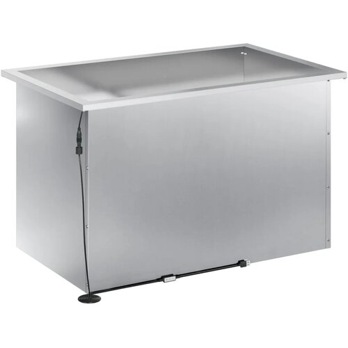  Vrtna posuda za sadnju s LED svjetlom 2 kom. Srebrna - Pocinčani čelik 50 x 80 x 48 cm 2 Slike