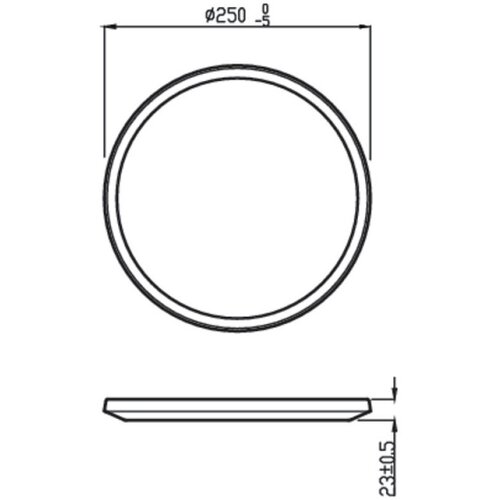 Philips LED prigu&amp;scaron;iva spolja&amp;scaron;nja svetiljka SUPERSLIM LED/15W/230V IP54 bela Slike