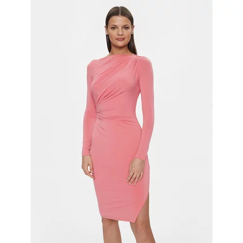 Marciano Guess Cocktail obleka Marni 4RGK91 6230Z Roza Bodycon Fit