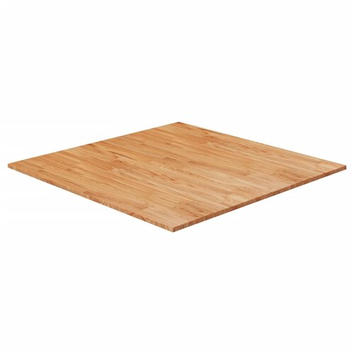 vidaXL Kvadratna mizna plošča sv. rjava 90x90x2,5cm trdna hrastovina Cene