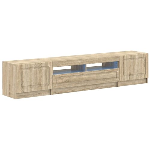  5-dijelni LED TV ormarić Hrast sonoma Konstruirano drvo - Hrast sonoma 100 cm Cene