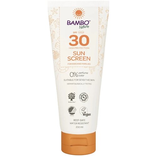 Bambo krema za zaštitu od sunca nature, spf 30, 200ml Cene