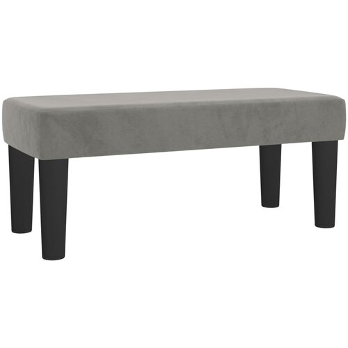 Box spring krevet s madracem svjetlosivi 100x200 cm bar&amp;scaron;unasti Slike