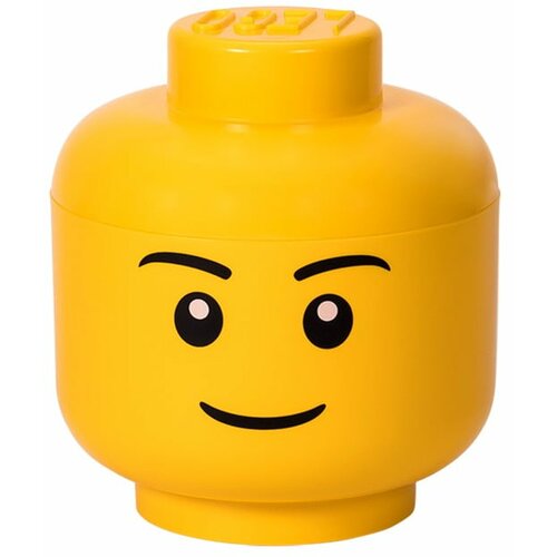 Lego glava za odlaganje (velika): dečak ( 40321724 ) Slike