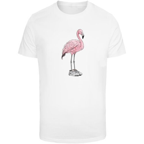 MT Men Men's T-shirt Flamingo Baller - white Slike