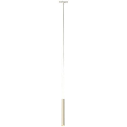 QAZQA Moderne hanglamp wit beige voor railsysteem 1-fase - Slimline Keno Cene