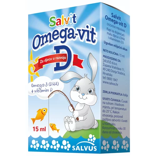 Salvit Omega-Vit D, kapljice