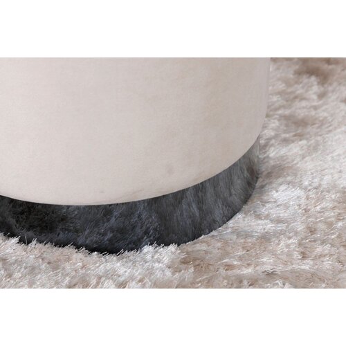 Venture Home puf Benji (art. 15561-880) ⌀35 cm, bež Slike