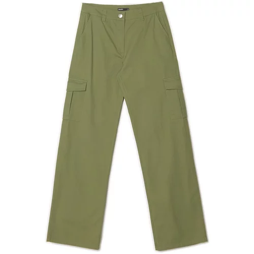 Cropp ženske hlače s cargo džepovima - Boja zemlje  5791S-78X