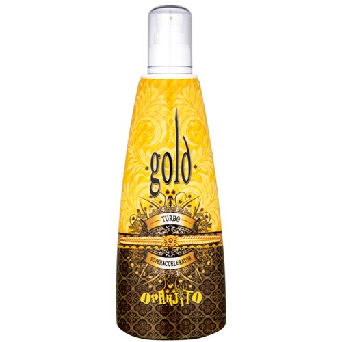 Oranjito max. Effect Gold Turbo losjon za sončenje v solariju za pospeševanje porjavitve 250 ml Cene