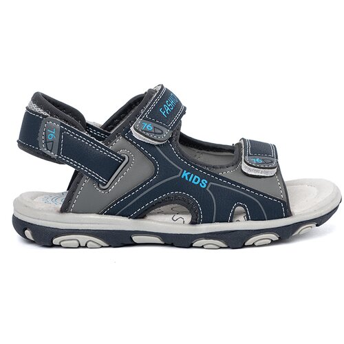Shelvt Navy blue boys' sandals Cene