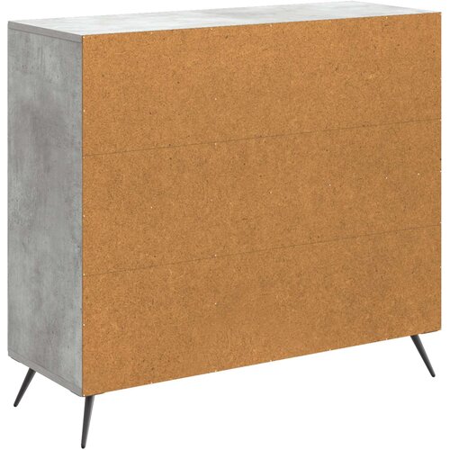  Kreveta Betonska siva 89 x 34,5 x 80 cm Konstruirano drvo Slike