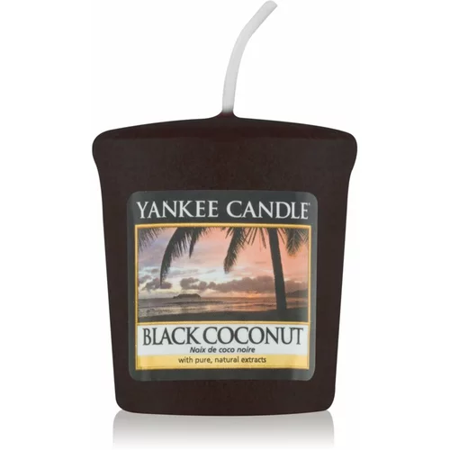 Yankee Candle Black Coconut dišeča svečka 411 g unisex
