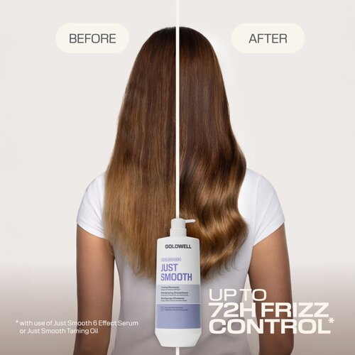Goldwell Dualsenses Just Smooth Taming Shampoo &amp;scaron;ampon za zaglađivanje 1000 ml Slike
