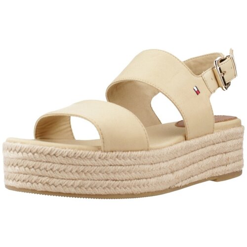 Tommy Hilfiger Sandali &amp;amp; Odprti čevlji HARVEST WHEAT Kostanjeva Slike