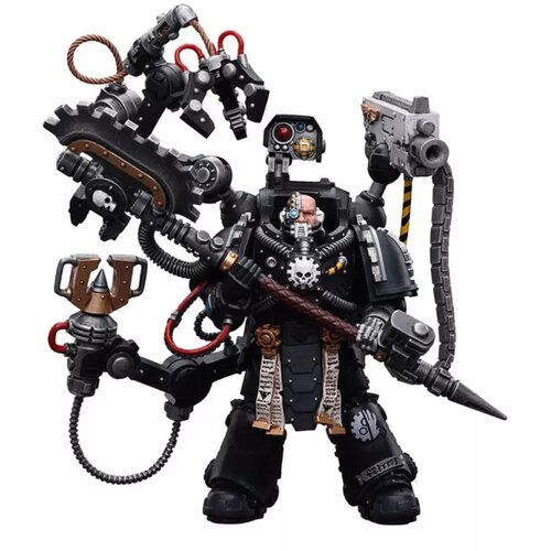 JOY TOY Warhammer 40k Action Figure 1/18 Iron Hands lron Father Feirros Cene