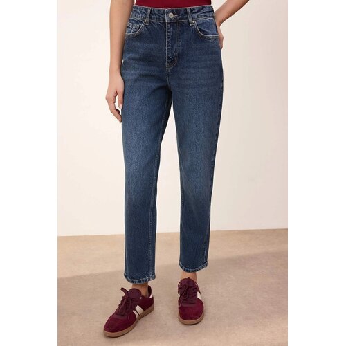 TRENDYOLMILLA ženske pantalone Twoss26Je00109, tamnoplava Cene