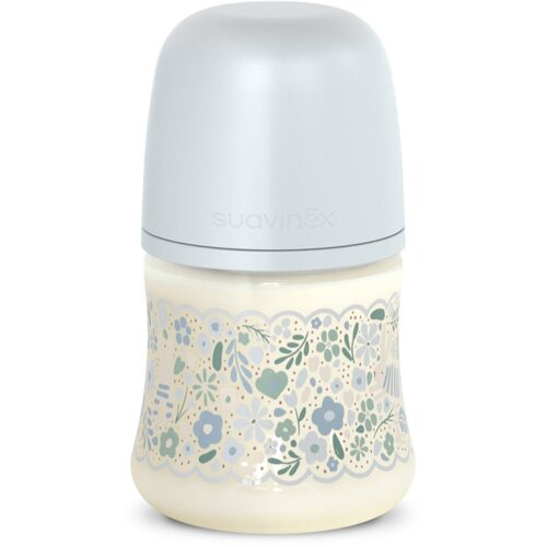 Suavinex Wonderland SX Pro Physiological Anti-Colic bočica za bebe Blue Flower 150 ml Slike