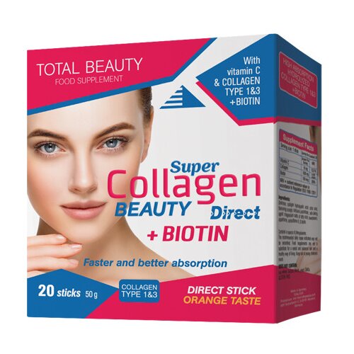 Olimp Sport Super Collagen Beauty Direct, kolagen direkt (20 kesica) Cene