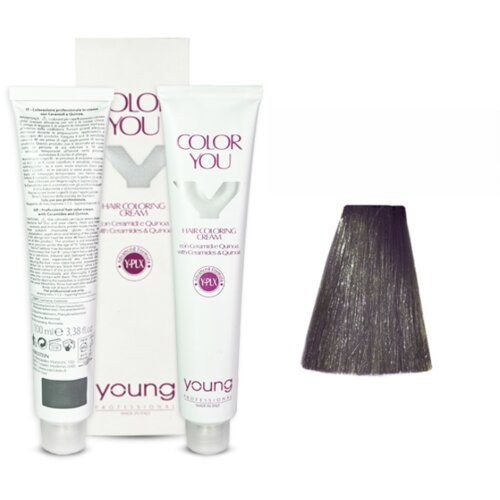 YOUNG Farba za kosu No 6.1 Dark ash blond, 100ml Cene