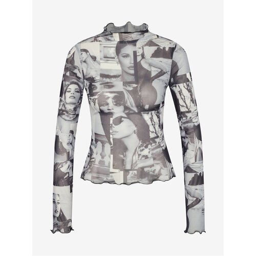 Guess Black and white women's patterned top - Women's Cijene