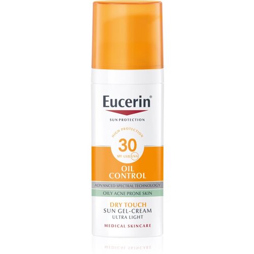 Eucerin Sun Oil Control zaščitni kremasti gel za obraz SPF 30 50 ml Cene