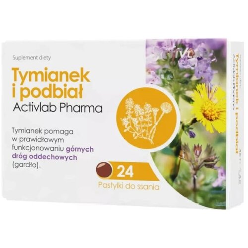 ACTIVLAB Pastile za grlo s timijanom i podbjelom Pharma (24 pastile) Cijene