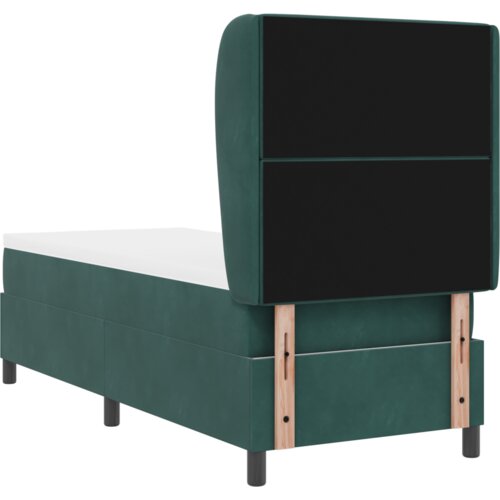 Box Spring Krevet s Madracem Tamno Zelena 80x200 cm Bar&amp;scaron;un Slike