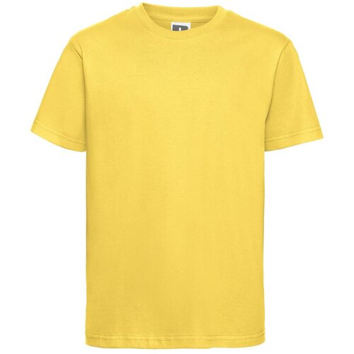 RUSSELL Slim Fit Yellow T-shirt Cene