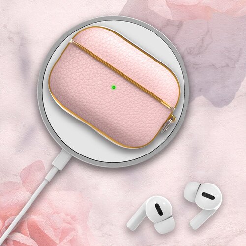  Ovitek Kingxbar za slu&amp;scaron;alke Apple AirPods Pro - roza Slike