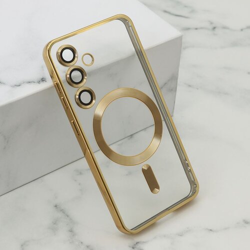 maska camera protect magsafe za samsung S921B galaxy S24 5G/ zlatna Slike