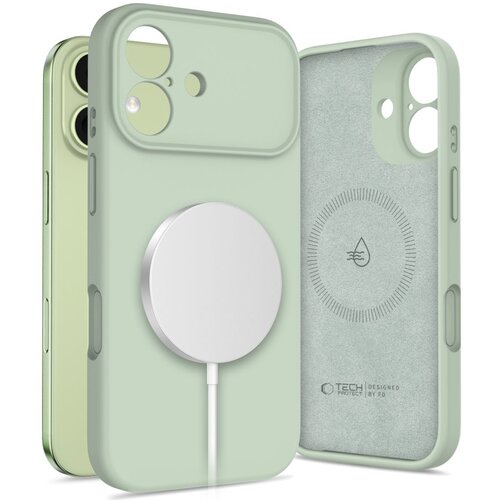 POSNETI MEDIJI SILIKONSKI OVITEK TECH-PROTECT MAGSAFE ZA IPHONE 17 Z MAGNETNIM OVITKOM, (5000259227) Cene