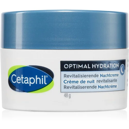 Cetaphil Optimal Hydration Healthy Glow krema za noć 48 g