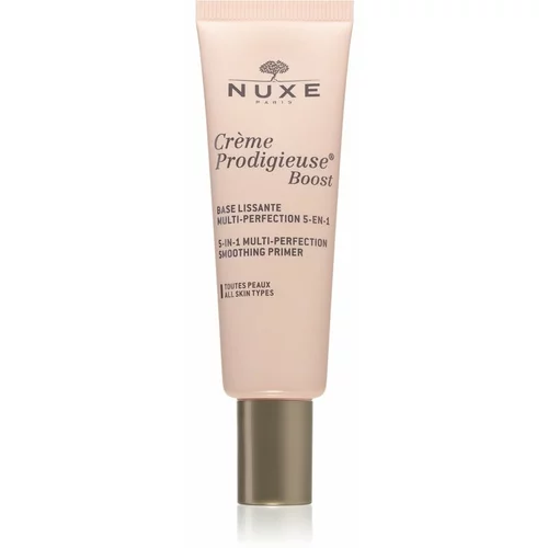 Nuxe Crème Prodigieuse Boost podlaga za glajenje in osvetljevanje kože 5 v 1 30 ml