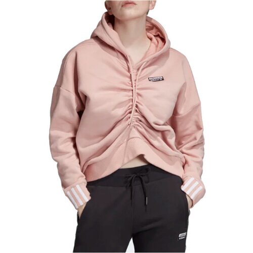 Adidas Ruched Hoodie Ružičasta Slike