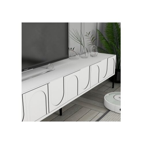 Hanah home TV ormarić s policama Lyon 2, 180 cm, Bijeli Slike