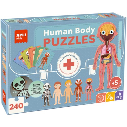 Apli edukativne puzzle - ljudsko telo ( 19438 ) Slike