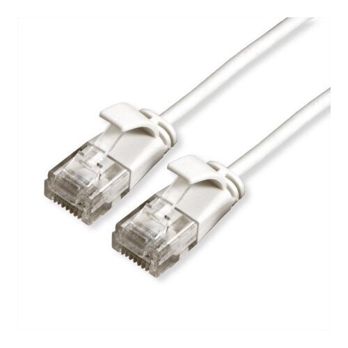 Secomp Roline UTP Data Center PatchCord Cat6A/Cl.EA, Slim, LSOH, beli, 5.0m ( 5829 ) Slike