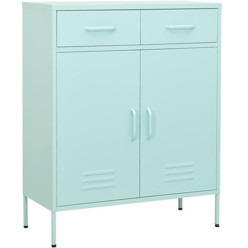  Omara za shranjevanje mint zelena 80x35x101,5 cm jeklo Cene