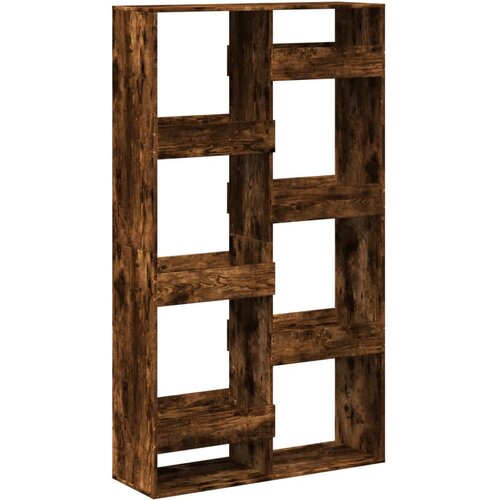 Maison Chic Knjižna omara - Knjižni regal dimljeni hrast 100x33x175 cm inženirski les, (21725226) Slike