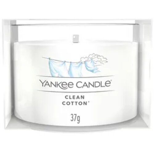 Yankee Candle Sveča v kozarčku Clean Cotton - 1 kos Cene