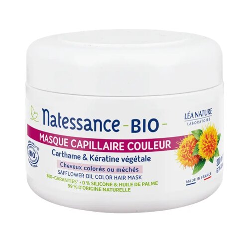Natessance Color maska za kosu - šafranika i keratin Cijene